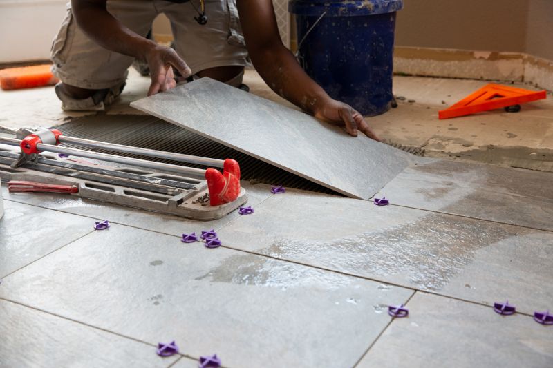 Professional Tiling Process